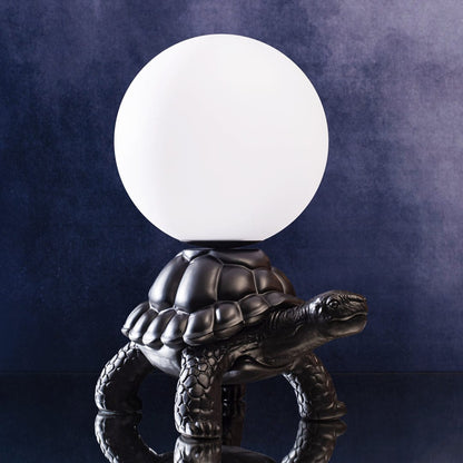 glow shell turtle decor lamp