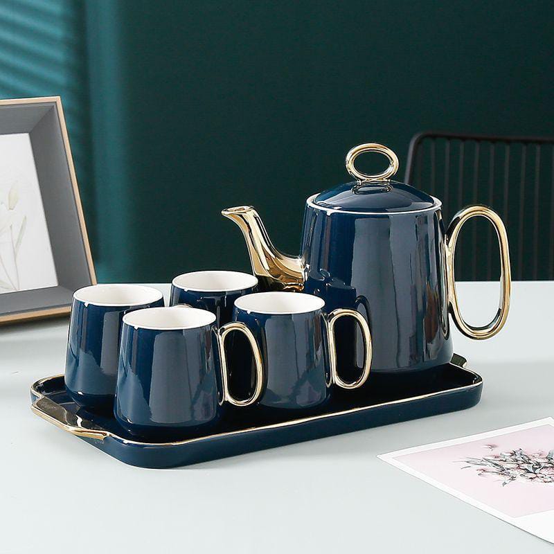 timeless teapot set of 6
