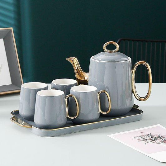 timeless teapot set of 6