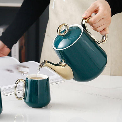 timeless teapot set of 6