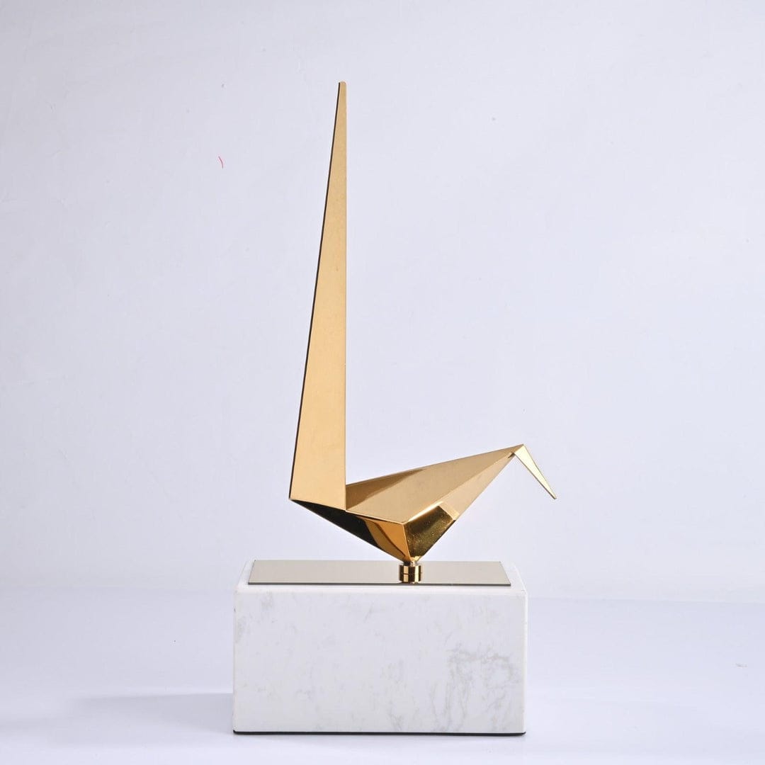 origami bird decor