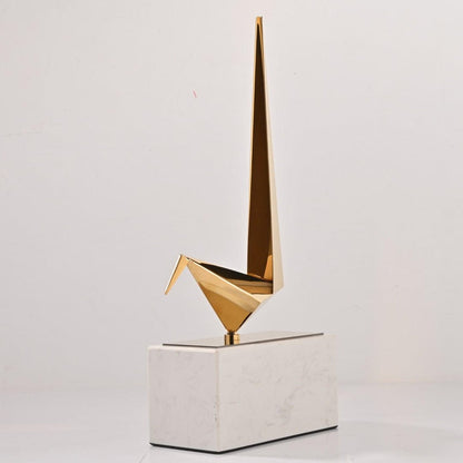 origami bird decor