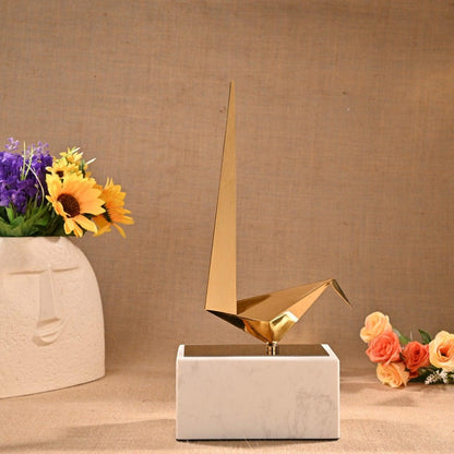 origami bird decor