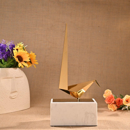 origami bird decor