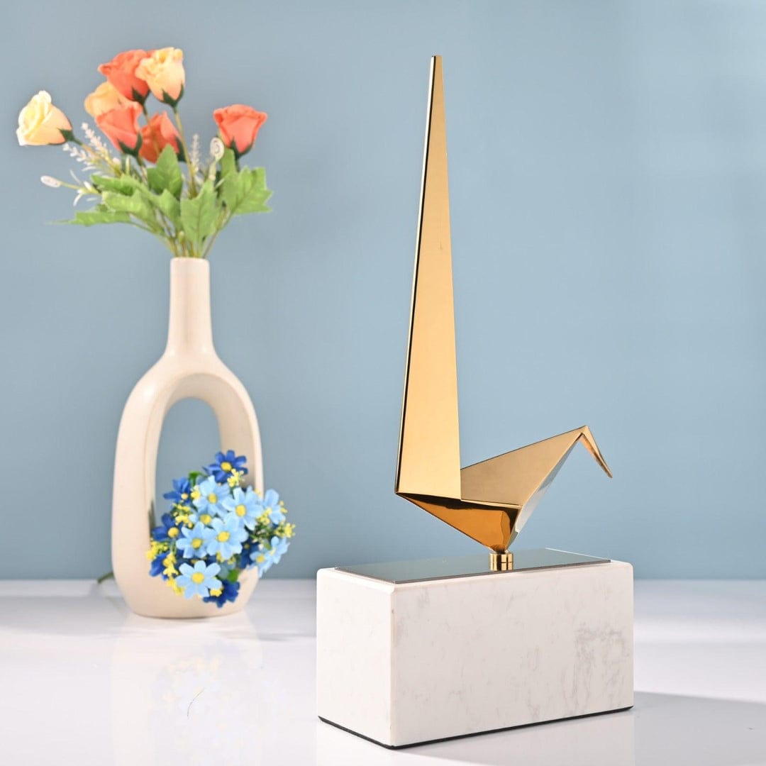 origami bird decor