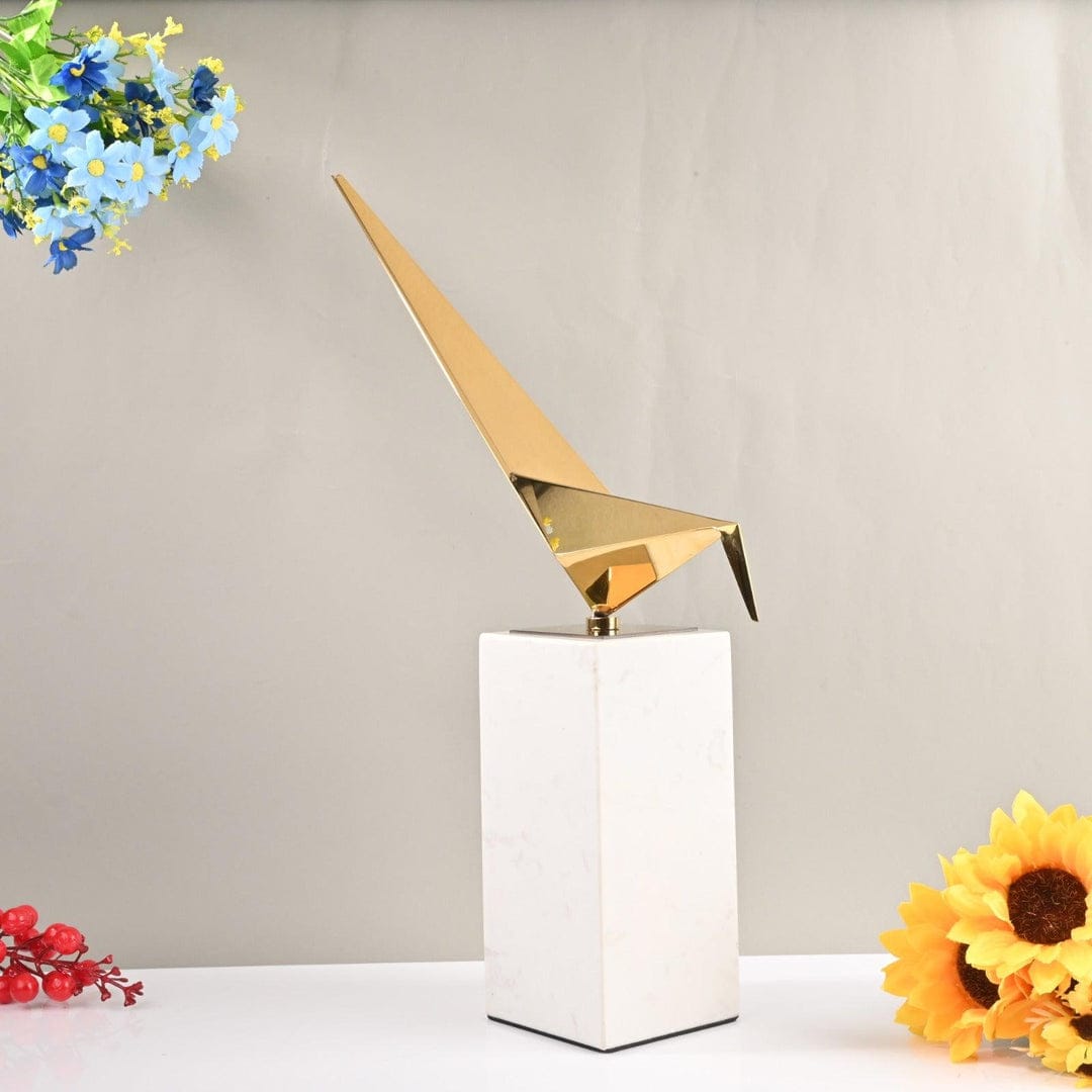origami bird decor