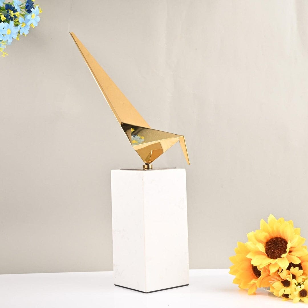 origami bird decor
