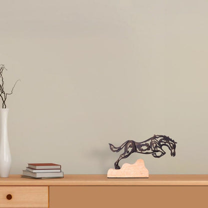 Showjump (Black/Beige) Marble Home Decor