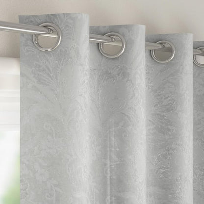 STELLAR HOME Evergreen Set of 2 Room-Darkening Door Curtains