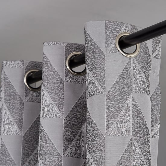Sketch Acanthus Set of 2 Jacquard Light Filtering Door Curtains