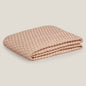 Calais Beige & Off White Reversible Faux Silk Bedspread