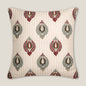 Abeeha Off White Emb. Faux Silk Euro Cover
