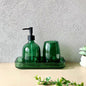 Sapphire Radiance Bathroom Set - Three Piece Set