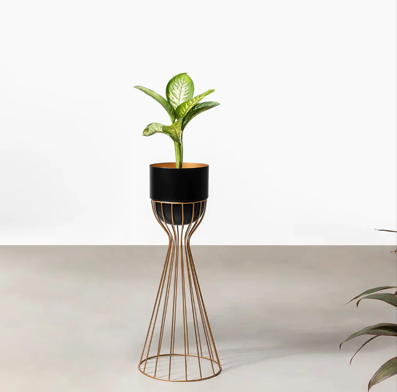 Artful Foliage Planters - Small - Black